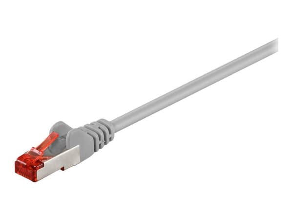 Goobay RJ45 CAT 6 S/FTP CCA 5m Grey grå