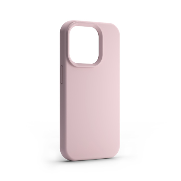 Etteri Silicone Case for iPhone 15 Pro Max 6.7\" Light Pink
