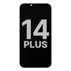 OLED-enhet kompatibel med iPhone 14 Plus med flexkabel för ljussensor (Använd OEM-drag: Klass A)