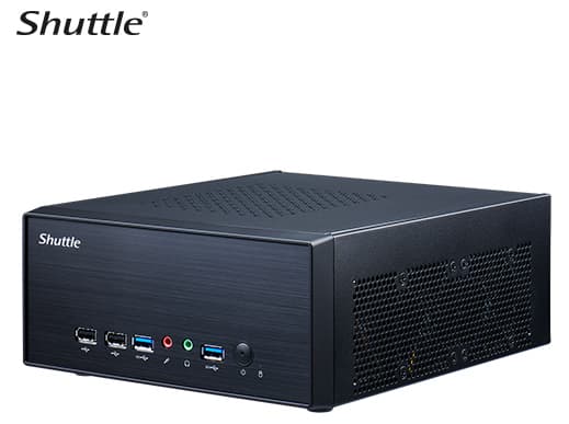 Shuttle XPC Slim XH610G2 Mini PC Barebones svart svart