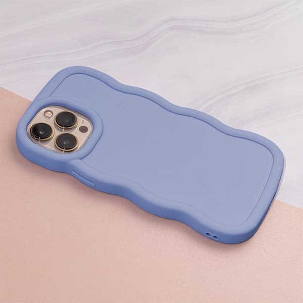 Candy-fodral för iPhone 15 – Lila lila