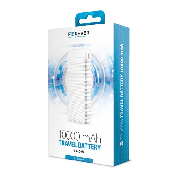 Forever powerbank TB-100M 10000 mAh vit