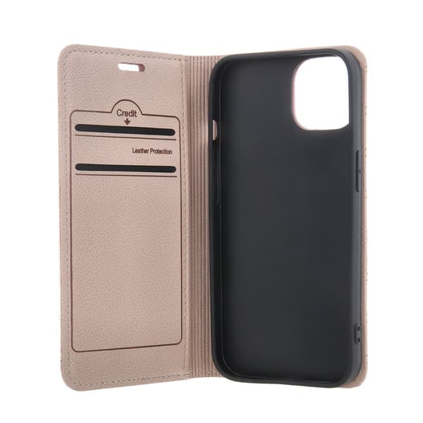 Smart Caro-skal för iPhone 16 Pro Max beige svart
