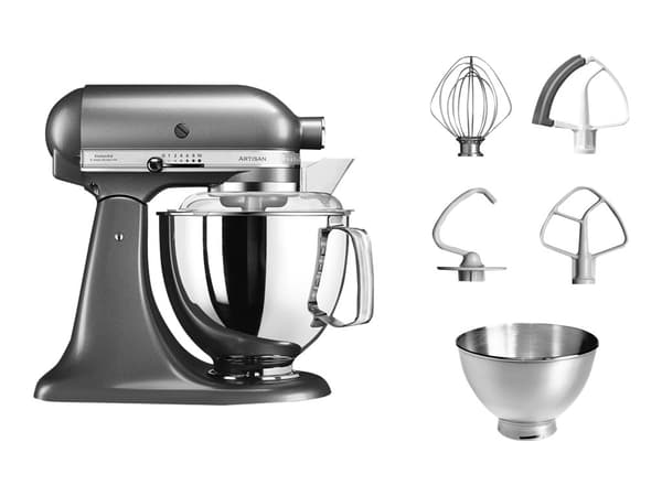 KitchenAid Artisan 5KSM175PSEMS Kökkenmaskine Medaljonsölv