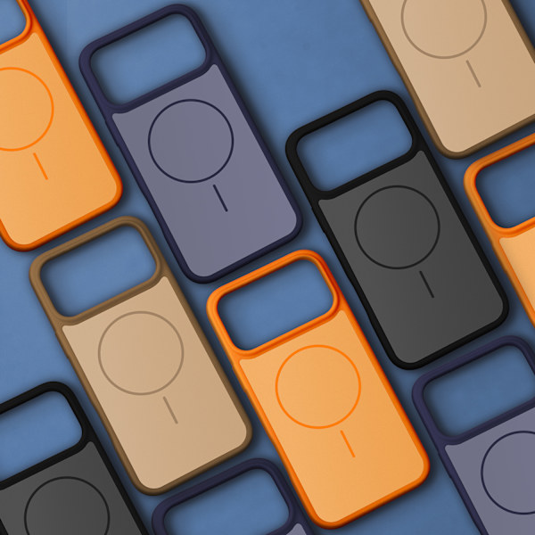 Frame Thin Mag-skal till iPhone 17 Pro Max 6,9\" mörkblå