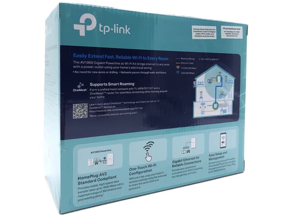 TP-Link TL-WPA7517 KIT V2 Wi-Fi Kit Powerline-adaptersät