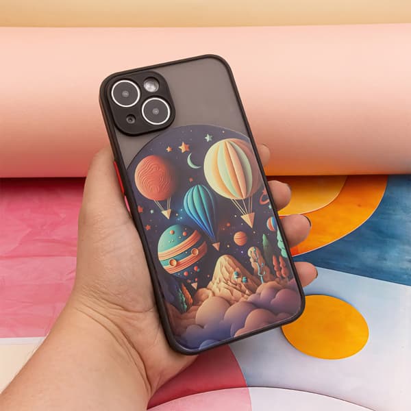 Ultra Trendy Case for iPhone 12 6.1\" Travel black