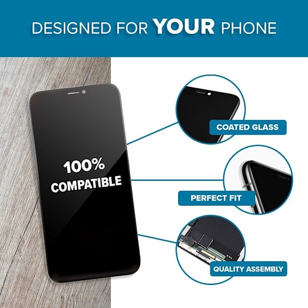 iphone X ersättnings skärm