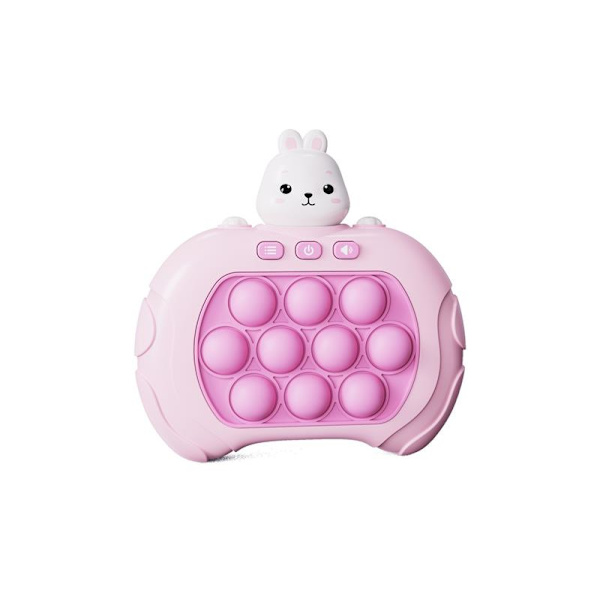 FÄRDIGHETSSPEL KANIN (POP IT) ROSA