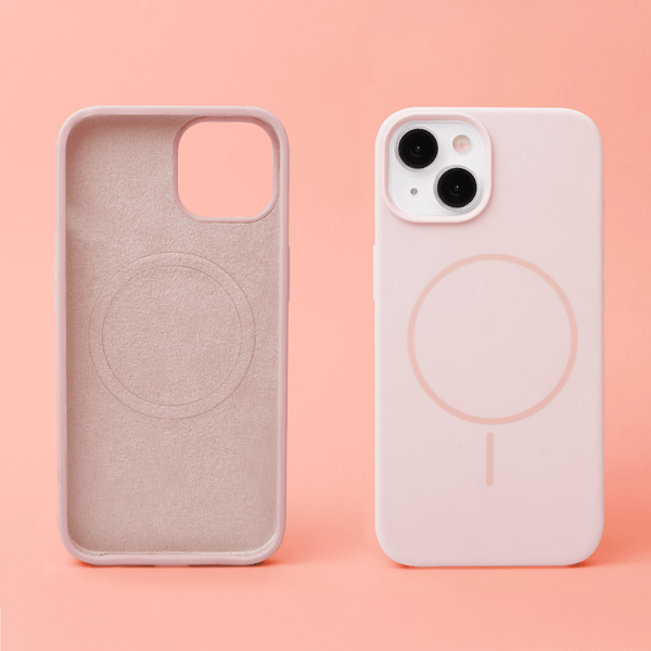 Silikon Thin Mag skal för iPhone 17 Pro / 18 Pro ljusrosa