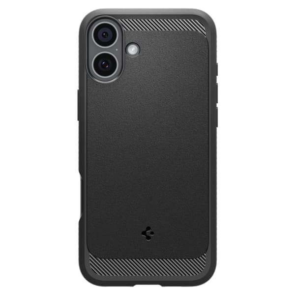 Spigen Rugged Armor Mag Magsafe-fodral för iPhone 16 matt svart