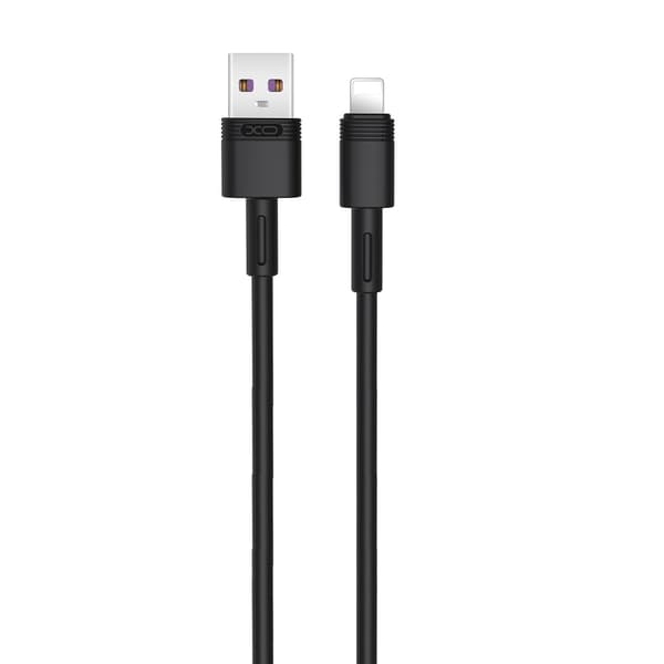 XO-kabel NB-Q166 USB - Lightning 1,0 m 5A svart
