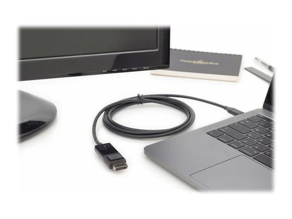 DIGITUS DisplayPort kabel 2m svart