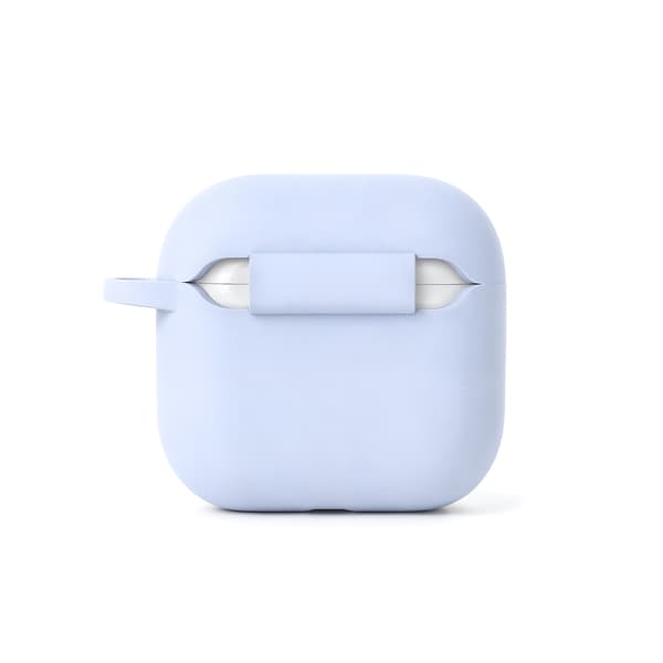 Etteri silikonfodral för AirPods 4 ljusblå