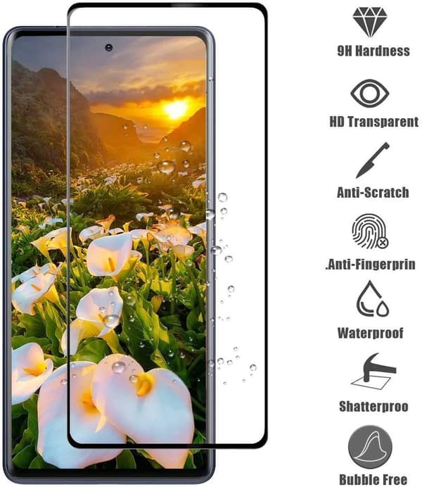 (2-pack ) Galaxy S21 skärmskydd 9H hårdhet / fingeravtryck