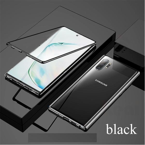 magnet fodral för dinnote 10 plus silver