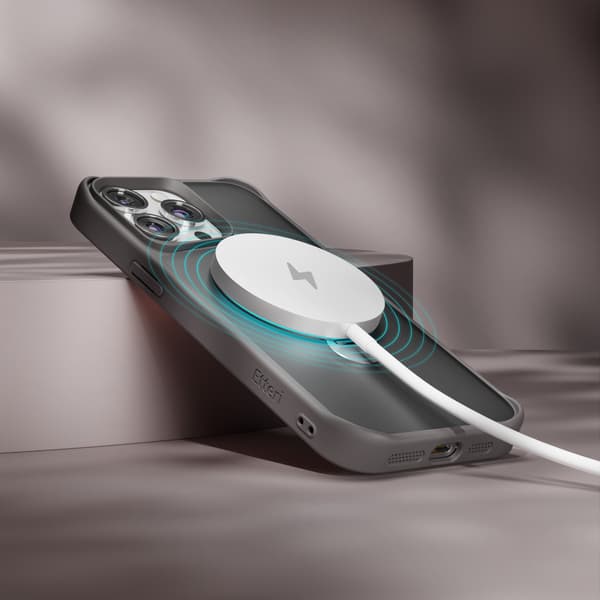 Etteri Matt Mag Ring-fodral för iPhone 14 Pro 6,1\" grå