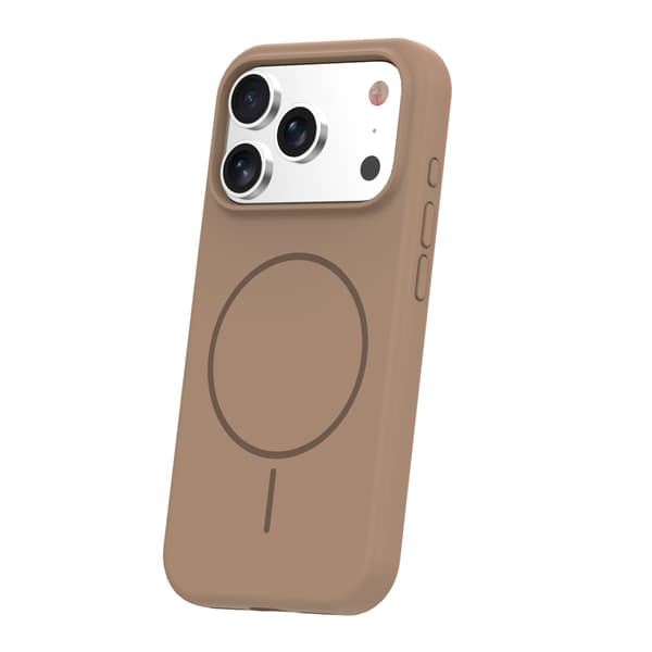 Silikon tunt Mag-fodral för iPhone 17 Pro Max 6,9\" / 18 Pro Max 6,9\" brun