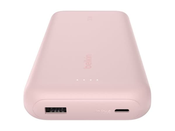 Belkin BoostCharge Powerbank 20000mAh 30Watt 1xUSB-A 2.0 2xUSB-C Pink