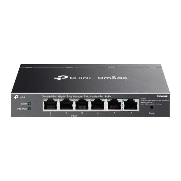 TP-Link Omada 6-porte Gigabit Ethernet PoE+