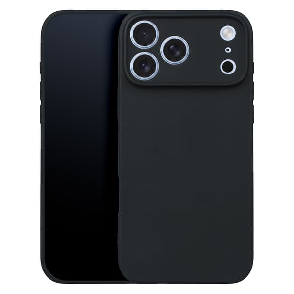 Matt TPU-skal för iPhone 17 Pro / iPhone 18 Pro svart svart