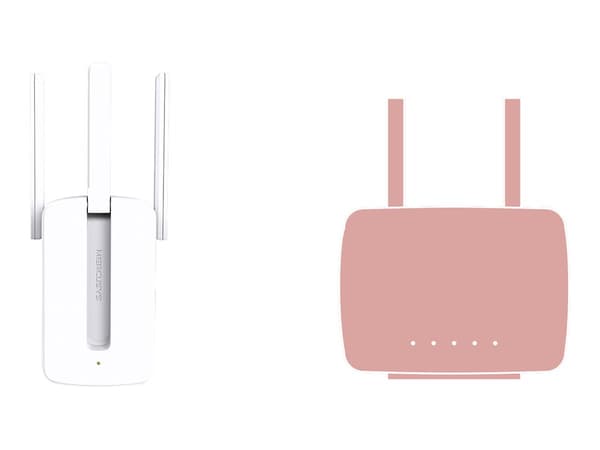 Mercusys MW300RE WiFi-räkkeviddeforlänger Vägmonterbar