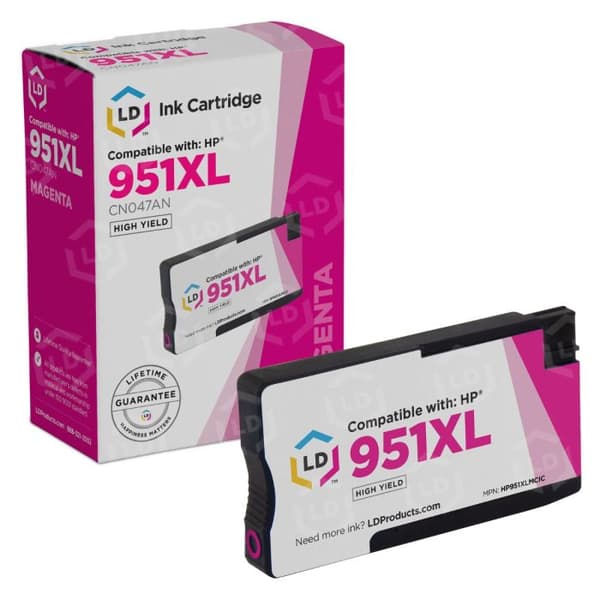 HP 951XL Magenta 1500 sidor bläck CN047AE