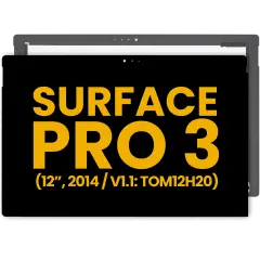 LCD-enhet med digitizer för Microsoft Surface Pro 3 (1631 / TOM12H20 / Version V1.1) (renoverad)