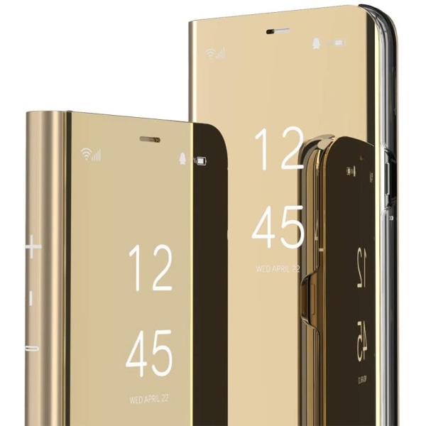 Flipcase för Samsung S8 plus guld guld