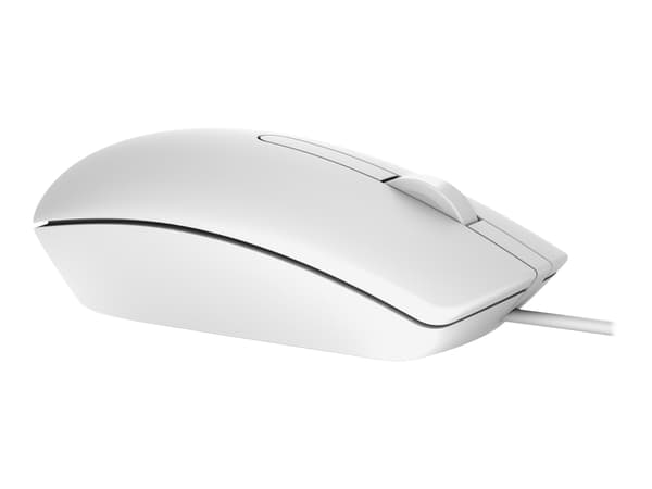 Dell MS116 Optisk Kablet vit