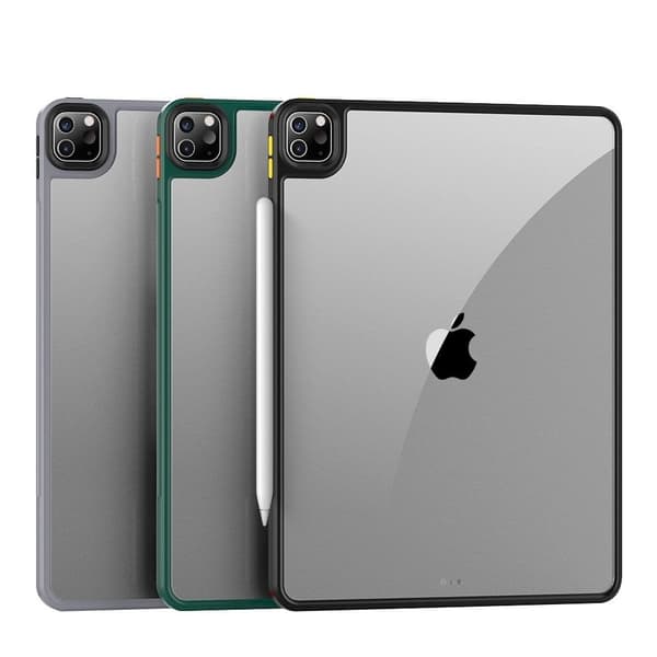 Hårdsilikonfodral för iPad Air 8 10.9" – Transparent transparent