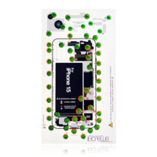 iScrews Positionsmatta för iPhone 15 (dottorpod)