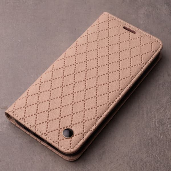 Smart Caro-skal för iPhone 16 Pro Max beige svart
