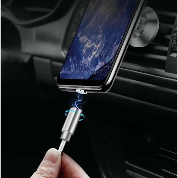 Magnetkabel för micro-usb