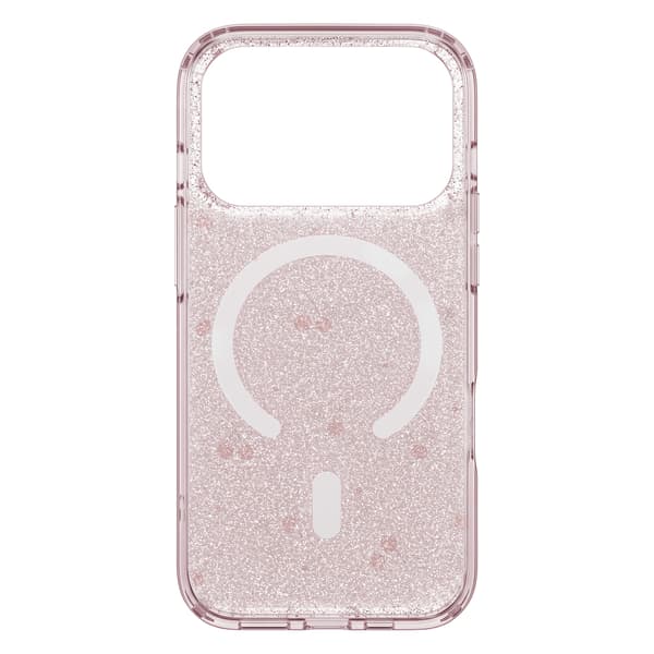 Cherry Mag-fodral för iPhone 15 Pro 6,1\" glitter