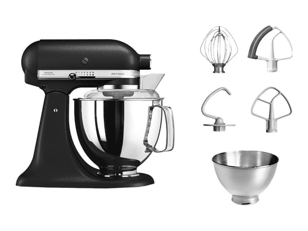 KitchenAid Artisan 5KSM175PSEBK Kökkenmaskine svart stöbejern