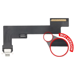 Laddningsport Flexkabel för iPad Air 4 (endast WiFi) (Premium) (Grön) grön