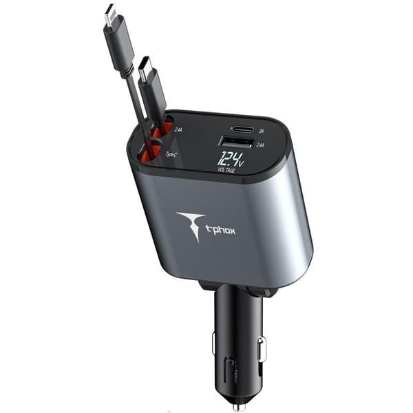 BILLADDARE T-PHOX FLEXIT 4IN1 86W grå grå