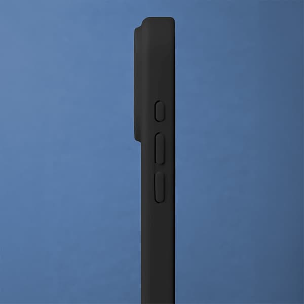 Frame Thin Mag-fodral för iPhone 11 svart