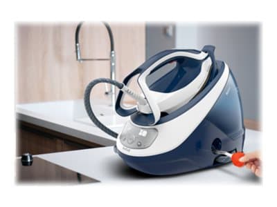 Tefal Pro Express Protect GV9221 Dampstrygejern 2600W Blå vit vit