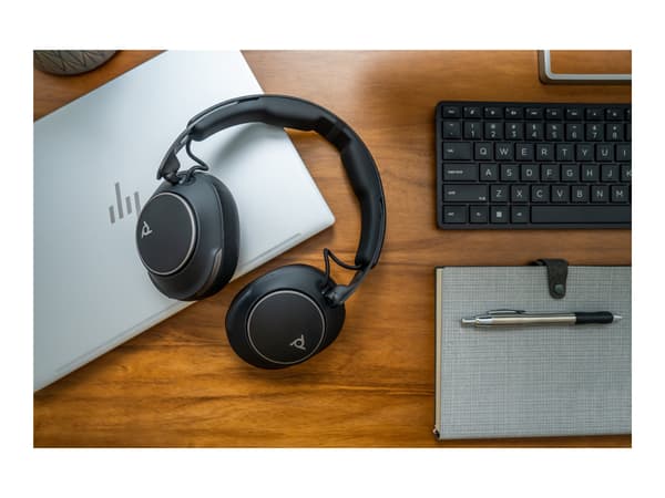 HP Poly Voyager Surround 80 UC trådlös hörlurar svart