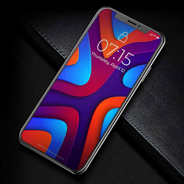Härdat glas 2,5D matt för Honor X7a