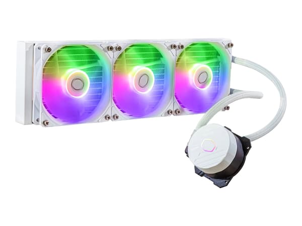 Cooler Master MasterLiquid 360L Core ARGB Vandköler 1-pack vit 120 mm