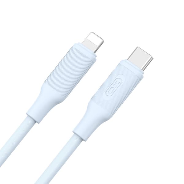 XO-kabel NB-Q265A PD USB-C - Lightning 1,0m 27W blå blå