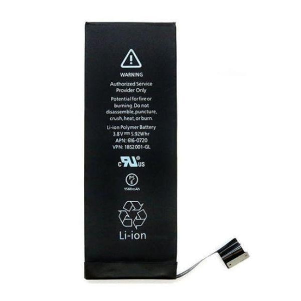ersättningsbatteri för  iphone 5S "Svart"
"Black"