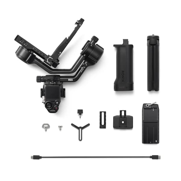 DJI RS 5 Håndholdt stabilisator till Digitalkamera svart svart