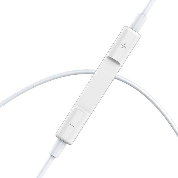 BWOO trådbundna hörlurar HF175 USB-C digitalt gränssnitt vit röd