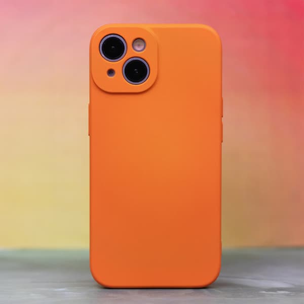 Silikonskal för Xiaomi Redmi 13c 5G orange