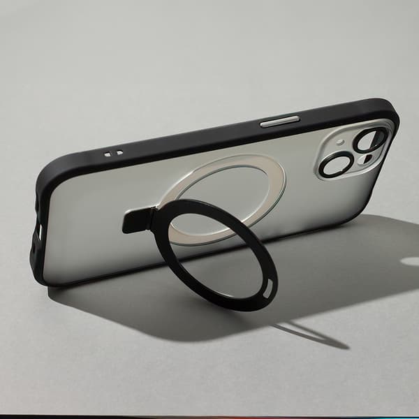 Mag Ring-skal för iPhone 14 6,1\" svart
