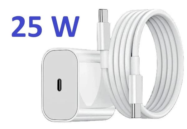 25W USB-C till USB-C för iPhone 15 och senare